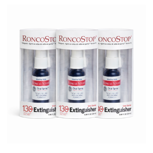 Kit 3 Frascos RoncoStop